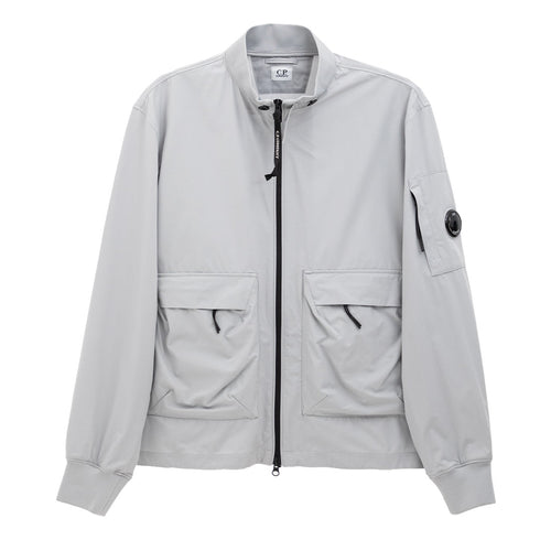 C.P. Company Pro-Tek Bomber Jacket Drizzle 913 16CMOW010A-004117A Degli Uberti